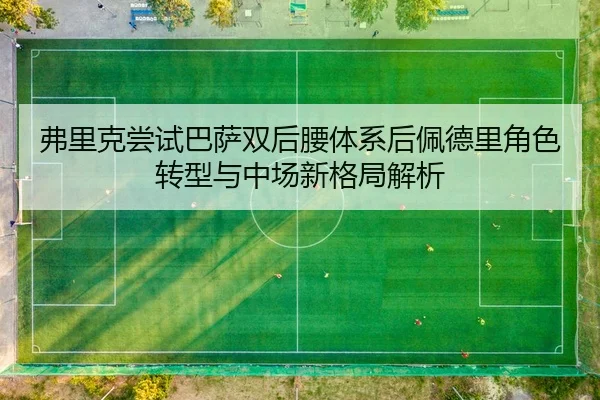 弗里克尝试巴萨双后腰体系后佩德里角色转型与中场新格局解析
